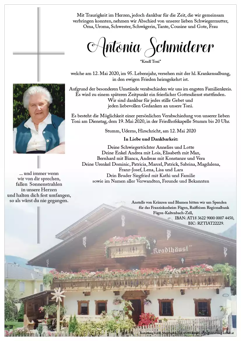 Parte von Antonia Schmiderer